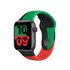 Apple MUQ53ZM/A accessorio indossabile intelligente Band Nero, Verde, Rosso Fluoroelastomero