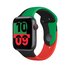 Apple MUQ73ZM/A accessorio indossabile intelligente Band Nero, Verde, Rosso Fluoroelastomero