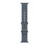 Apple Natural Titanium Finish Band Blu Fluoroelastomero, Titanio