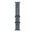 Apple Titanium Finish Band Blu Fluoroelastomero, Titanio