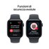 Apple Watch SE (3nd generation) SE 3 GPS 44mm Cassa Alluminio Mezzanotte con Sport Band Mezzanotte - M/L