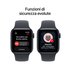 Apple Watch SE (3nd generation) SE 3 GPS + Cellular 40mm Cassa Alluminio Mezzanotte con Sport Band Mezzanotte - M/L