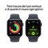 Apple Watch SE (3nd generation) SE 3 GPS + Cellular 44mm Cassa Alluminio Mezzanotte con Sport Band Mezzanotte - S/M