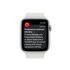 Apple Watch SE GPS 44mm Argento con Cinturino Sport Band Bianco - Regular