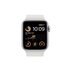 Apple Watch SE GPS + Cellular 40mm Argento con Cinturino Sport Band Bianco - Regular