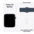 Apple Watch SE GPS + Cellular Cassa 44mm in Alluminio Argento con Cinturino Sport Blu Tempesta - S/M