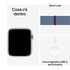 Apple Watch SE GPS + Cellular Cassa 44mm in Alluminio con Cinturino Sport Loop Blu Inverno