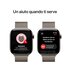 Apple Watch Series 10 Serie 10 GPS + Cellular 42mm Cassa in Titanio con Loop in maglia milanese