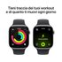Apple Watch Series 11 GPS 46mm Cassa Alluminio Grigio Siderale con Sport Band Nero - M/L