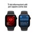 Apple Watch Series 11 GPS + Cellular 42mm Cassa Alluminio Jet Black con Sport Band Nero - M/L