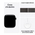 Apple Watch Series 11 GPS + Cellular 42mm Cassa Titanio Ardesia con Loop Milanese Ardesia