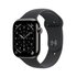 Apple Watch Series 11 GPS + Cellular 42mm Cassa Titanio Ardesia con Sport Band Nero - S/M