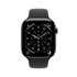 Apple Watch Series 11 GPS + Cellular 42mm Cassa Titanio Ardesia con Sport Band Nero - S/M