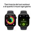 Apple Watch Series 11 GPS + Cellular 42mm Cassa Titanio Ardesia con Sport Band Nero - S/M