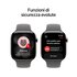 Apple Watch Series 11 GPS + Cellular 42mm Cassa Titanio con Band Grigio Pietra - M/L