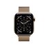 Apple Watch Series 11 GPS + Cellular 42mm Cassa Titanio Oro con Loop in maglia Milanese Oro