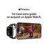 Apple Watch Series 11 GPS + Cellular 46mm Cassa Alluminio Argento con Sport Band Viola Nebbia - M/L