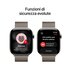Apple Watch Series 11 GPS + Cellular 46mm Cassa Titanio con Loop Milanese Naturale S/M