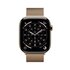 Apple Watch Series 11 GPS + Cellular 46mm Cassa Titanio Oro con Loop in maglia Milanese Oro - S/M