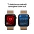 Apple Watch Series 11 GPS + Cellular 46mm Cassa Titanio Oro con Loop in maglia Milanese Oro - S/M