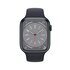 Apple Watch Series 8 GPS 45mm Mezzanotte con Cinturino Sport Band Mezzanotte - Regular