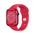Apple Watch Series 8 GPS 45mm Rosso con Cinturino Sport Band Rosso - Regular
