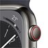 Apple Watch Series 8 GPS + Cellular 41mm Grafite con Cinturino Sport Band Mezzanotte - Regular