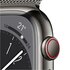 Apple Watch Series 8 GPS + Cellular 41mm Grafite con Loop Grafite Milanese