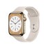 Apple Watch Series 8 GPS + Cellular 45mm Oro con Cinturino Sport Band Galassia - Regular