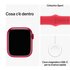 Apple Watch Series 9 GPS Cassa 41m in Alluminio (PRODUCT)RED con Cinturino Sport Band (PRODUCT)RED - M/L