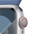 Apple Watch Series 9 GPS + Cellular Cassa 41mm in Alluminio Argento con Cinturino Sport Loop Blu Inverno