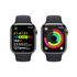 Apple Watch Series 9 GPS + Cellular Cassa 45m in Acciaio inossidabile Grafite con Cinturino Sport Band Mezzanotte - M/L
