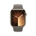 Apple Watch Series 9 GPS + Cellular Cassa 45mm in Acciaio inossidabile Oro con Cinturino Sport Creta - S/M