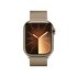 Apple Watch Series 9 GPS + Cellular Cassa in Acciaio inossidabile Oro con Cinturino Loop Milanese - 41mm