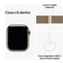 Apple Watch Series 9 GPS + Cellular Cassa in Acciaio inossidabile Oro con Cinturino Loop Milanese - 41mm