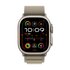 Apple Watch Ultra 2 GPS + Cellular, Cassa 49m in Titanio con Olive Alpine Loop - Small