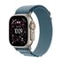 Apple Watch Ultra 3 GPS + Cellular 49mm Cassa Titanio con Alpine Loop Blu Chiaro - Small