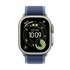 Apple Watch Ultra 3 GPS + Cellular 49mm Cassa Titanio con Trail Loop Blu/Blu Acceso - S/M