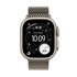 Apple Watch Ultra 3 GPS + Cellular 49mm Cassa Titanio Naturale con Loop in maglia Milanese Titanio - Medium