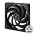 Arctic Cooling ARCTIC P12 Slim PWM PST 12 cm Nero 1 pz