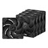 Arctic P14 Pro PST Case per computer Ventilatore 14 cm Nero 5 pz