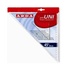 Arda Squadra 45° 30 cm Linea Uni Polistirolo Trasparente