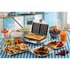Ariete 1973 Piastra per waffle 2 waffle 700 W Nero, Rosso, Bianco