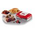Ariete 1973 Piastra per waffle 2 waffle 700 W Nero, Rosso, Bianco