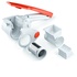 Ariete 447 grattugia elettrica Arancione, Bianco