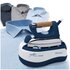 Ariete Stiromatic 2200 Alluminio Blu, Bianco