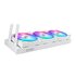 Asus MAX Gaming LC 360 ARGB LCD White Edition a liquido 12 cm Bianco