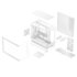 Asus Prime AP202 TG ARGB White Bianco