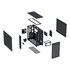 Asus Prime AP303 Mesh Black Case Midi Tower No-Power ATX/mATX/Mini-ITX