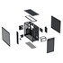 Asus Prime AP303 TG Black Case Midi Tower Vetro Temperato No-Power ATX/mATX/Mini-ITX